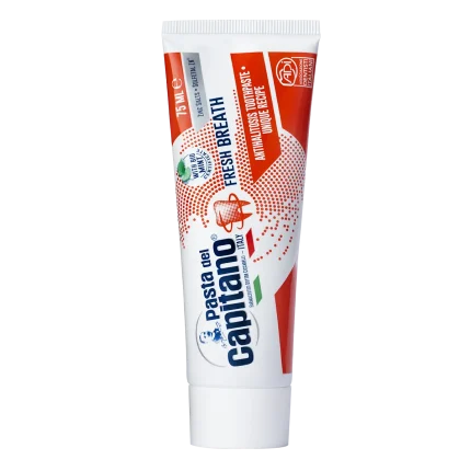 خمیر دندان خوشبو کننده پاستا دل کاپیتانو مدل Fresh Breath حجم 75 میلی‌لیتر