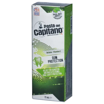 خمیر دندان محافظ لثه پاستا دل کاپیتانو مدل Gum Protection حجم 75 میلی‌لیتر